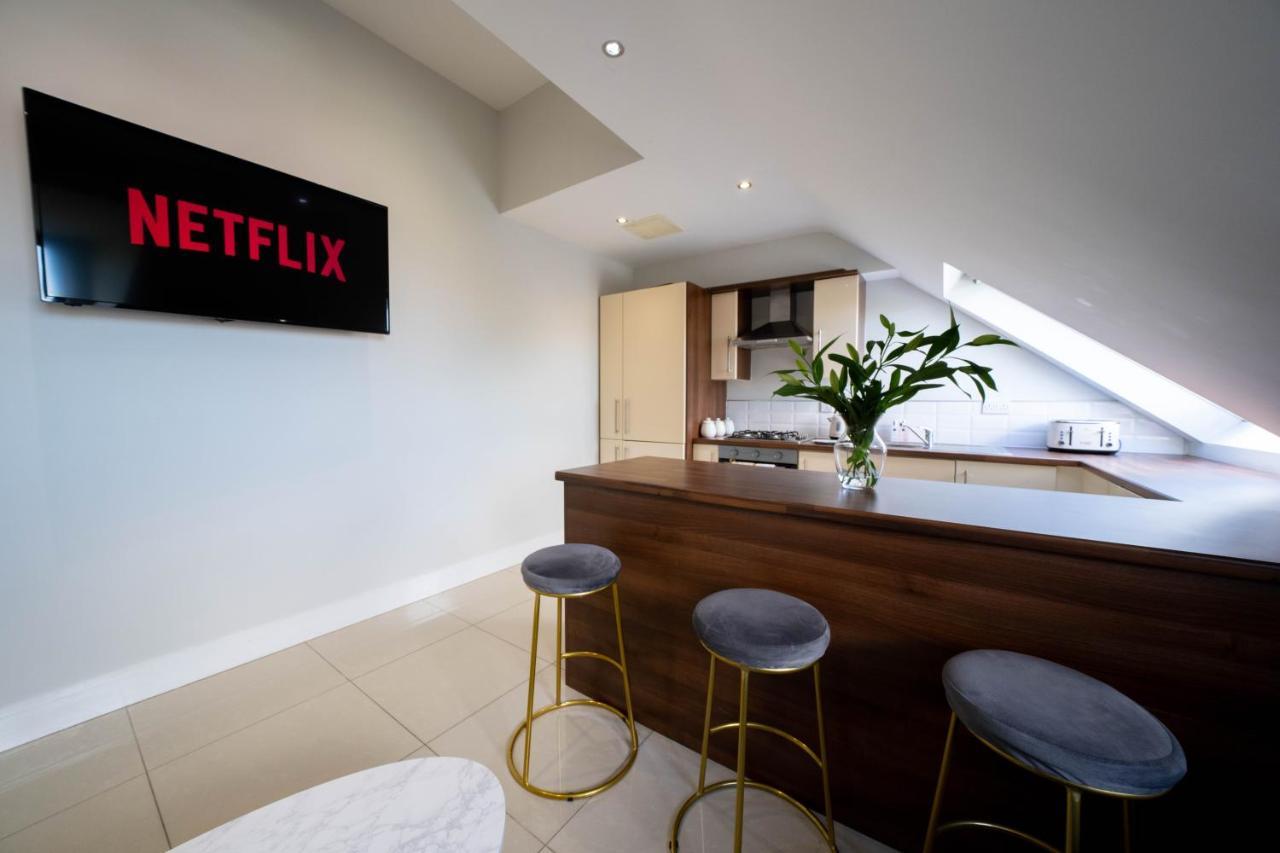 Three Bed Apartment Sleeps 5 In Botanic Belfast Bagian luar foto